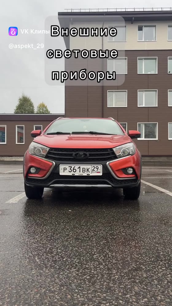 Внешние световые приборы